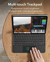 ESR iPad Air 11 inch Case with Keyboard (M3/M2, 2025/2024), iPad Pro 11 (4th/3rd/2nd/1st Gen) & iPad Air 5th/4th Magic Case, Easy-Set Floating Cantilever Stand, Precision Multi-Touch Trackpad, Black