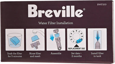 Breville 6 Replacement Water Filters