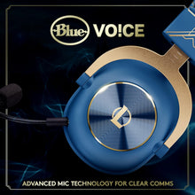 Logitech G PRO X Gaming Headset - Blue VO!CE, Detachable Microphone, Comfortable Memory Foam Ear Pads, DTS Headphone 7.1 and 50 mm PRO G Drivers, Official League of Legends Edition