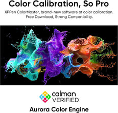 XPPen Artist Pro 24 Gen2 165hz Drawing Tablet with Screen, △E < 1 Graphic Tablet with Full Laminated AG Screen, Drawing Monitor with Dual 16384 Pen Pressure Battery-Free Stylus, Mini Keydial, 23.8