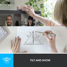 Logitech Brio 500 Full HD webcam and Zone Vibe 100 wireless headphones with noise-canceling mic, works with Microsoft Teams, Google Meet, Zoom, Mac/PC - Rose