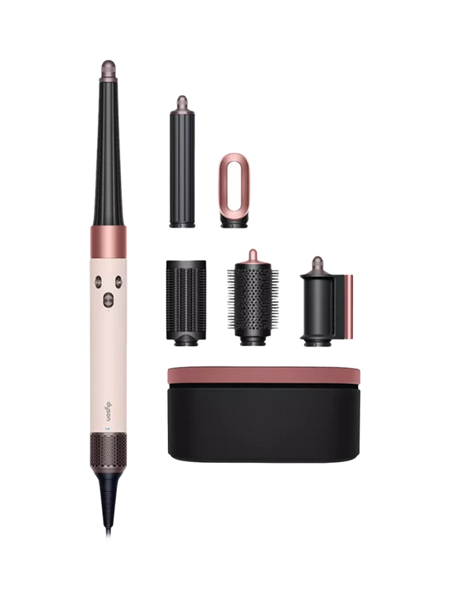 Dyson Airwrap I.D HS08 Multi-styler And Dryer Straight+Wavy Hair, Advanced Smart Hair Dryer, 1300W Styler, Bluetooth, 3 Heat Settings, Ceramic Pink/Rose Gold | HS08