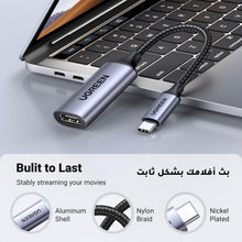 UGREEN USB C to HDMI Adapter Cable 4K 60Hz Thunderbolt 4 Type C HDMI 2.0 Converter Compatible for iPhone 16 Series, iPad 10/Pro/Air/Mini, MacBook Pro, Samsung S23 Ultra/Galaxy Z,Tab S6, Huawei P60 Pro