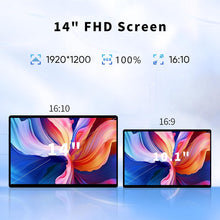 FUNYET 2 in 1 Laptop Touchscreen 2025, 14 Inch Tablet Laptop Computer, Windows 11 Pro, Intel 12th Gen N100 Processor, 16GB DDR5 RAM, 512GB SSD, 1920 x 1200, Wi-Fi 6, BT5.2, Backlit Keyboard