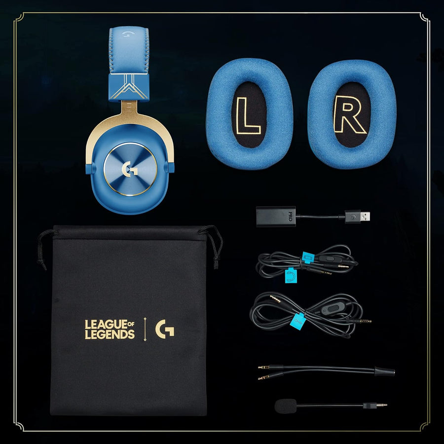 Logitech G PRO X Gaming Headset - Blue VO!CE