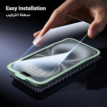 UGREEN iPhone 15/ iPhone 16 Screen Protector 6.1'' 9H Unbreakable Protection HD Ultra Clear Military-Grade Tempered Glass Screen Protector, Easy to Install, Anti Fingerprint, Fit for Most Cases