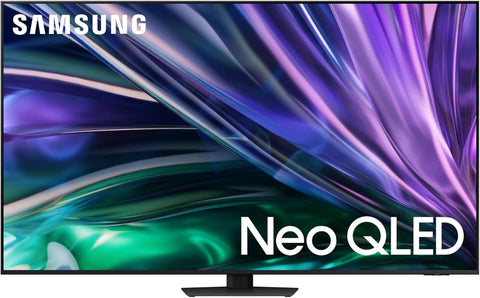 Samsung 55 Inch Neo QLED TV, QN85D, 4K, Mini LED, Quantum Matrix Technology, 4K AI Upscaling, Samsung TV Plus, Tizen Smart TV, QA55QN85DBUXZN (2024 - UAE Version)