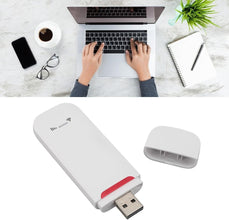 500Mbps 4G LTE USB Modem Dongle with SIM Card Slot, High Speed Portable Travel Hotspot, Up to 10 Users, for Europe, Asia, Oceania, Africa, Simply Plug and Play