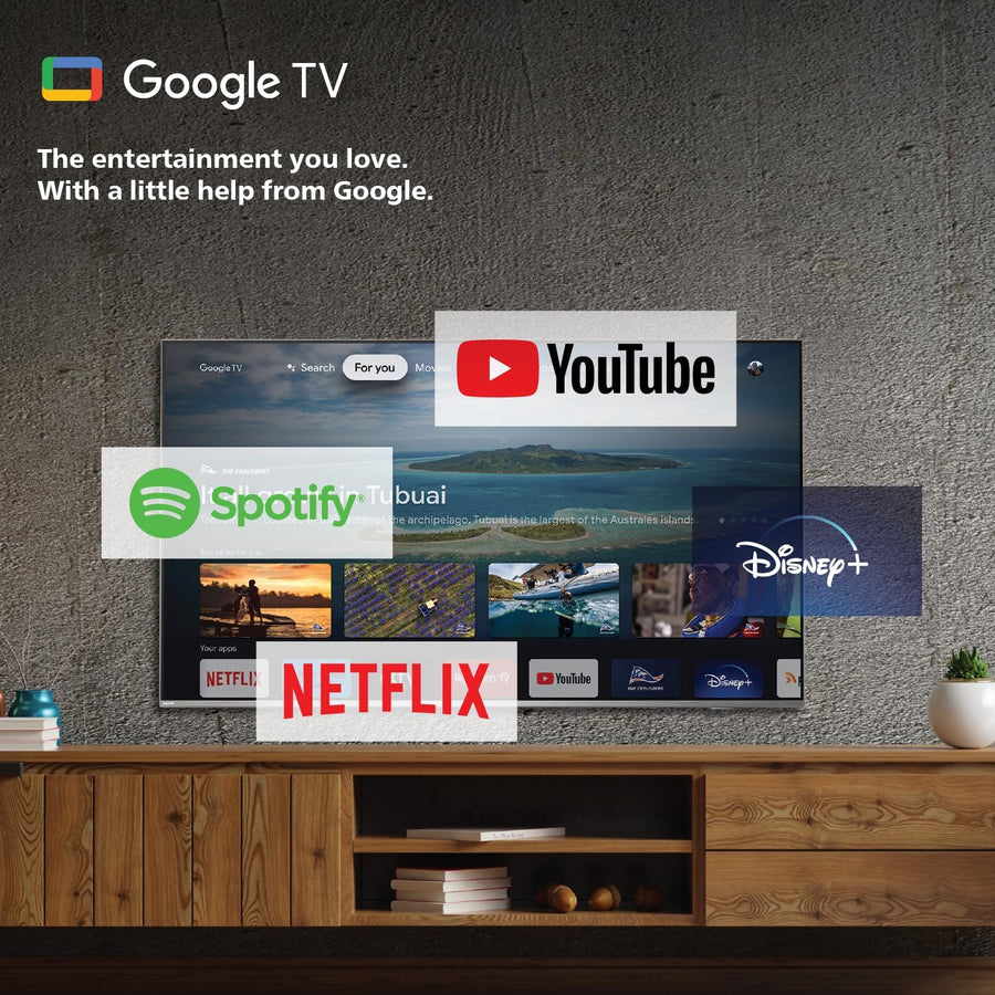 PHILIPS 55 Inch 4K Ultra HD Smart Google TV