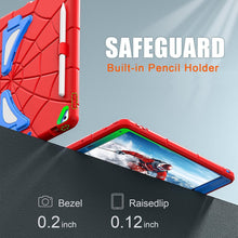 Herize iPad 9/8/7th Generation Case With Pencil Holder for Kids Boys Girls 2021 | Shockproof iPad 10.2 Case 7 8 9 Gen with Stand | Heavy Duty Rugged iPad 8th/7th Generation Case A2200 A2270