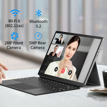 FUNYET 2 in 1 Laptop Touchscreen 2025, 14 Inch Tablet Laptop Computer, Windows 11 Pro, Intel 12th Gen N100 Processor, 16GB DDR5 RAM, 512GB SSD, 1920 x 1200, Wi-Fi 6, BT5.2, Backlit Keyboard