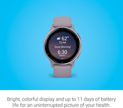 GARMIN Amoled Touchscreen Fitness Smartwatch Vivoactive 5 WI-FI | Upto 11 Days of Battery Life in Smart Watch Mode | Built-in Sports Apps and Advanced Health and Wellness Features