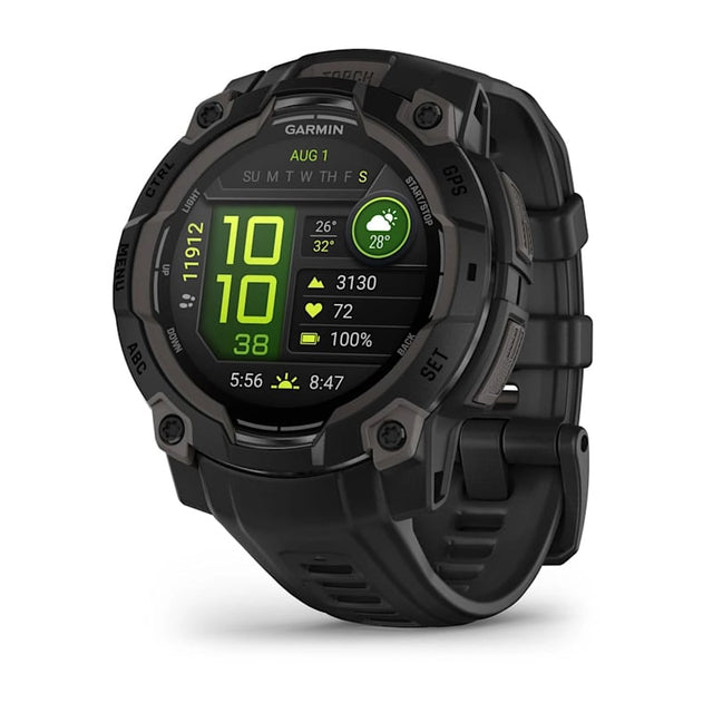 Garmin Instinct® 3 (45mm AMOLED): Rugged GPS Smartwatch with Vibrant Display & Advanced Health Tracking