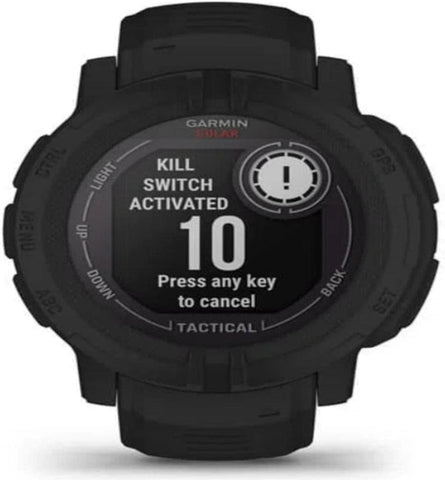 GARMIN Solar Rugged Smartwatch Instinct® 2 Tactical Edition | Waterproof Military Smartwatch with Unlimited Battery Life | GPS Smart Watch with Built-in LED Flashlight and Sports Apps