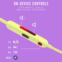 Beats Flex wireless earbuds – Apple W1 headphone chip, magnetic earphones, Class 1 Bluetooth, 12 hours of listening time, built-in microphone – Yuzu Yellow