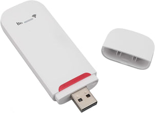 500Mbps 4G LTE USB Modem Dongle with SIM Card Slot, High Speed Portable Travel Hotspot, Up to 10 Users, for Europe, Asia, Oceania, Africa, Simply Plug and Play
