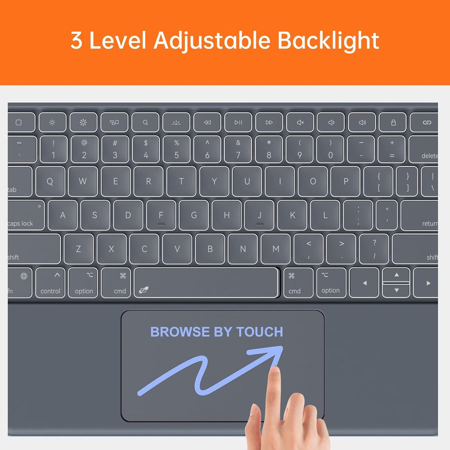 Case with Keyboard Compatible for iPad 10th Generation