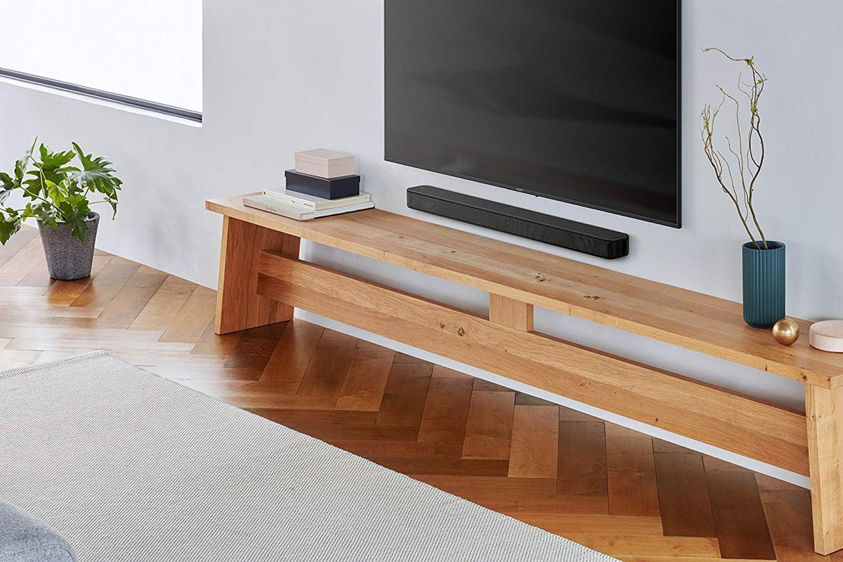 Sony HT-S100F 2.0Ch 120W Single Soundbar With Bluetooth, Bass Reflex Speaker S Force Surround, Black