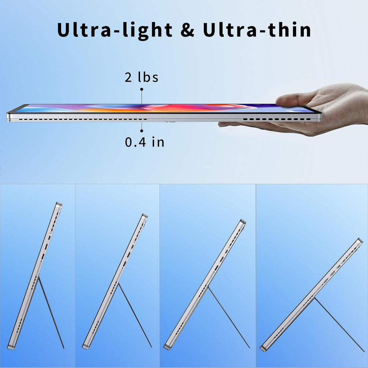 FUNYET 2 in 1 Laptop Touchscreen 2025, 14 Inch Tablet Laptop Computer, Windows 11 Pro, Intel 12th Gen N100 Processor, 16GB DDR5 RAM, 512GB SSD, 1920 x 1200, Wi-Fi 6, BT5.2, Backlit Keyboard