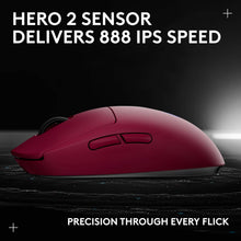 Logitech G PRO 2 LIGHTSPEED Wireless Gaming Mouse, Right- or Left-Handed Mouse with up to 4 Customisable and Switchable Magnetic Side Buttons, 44K DPI Sensor, USB-C Charging, for PC/Mac - Pink
