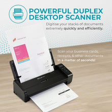 IRIScan Pro Scanner with Duplex Charger - v5pro 20PPM: Free PDF Editor, Scan to Word, PDF, XLS, Business Cards to Outlook, Document Scanner, Scan to Cloud Win