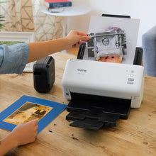 Brother ADS-3100 High speed Desktop Scanner | Duplex A4 Document Scanner | Super Speed USB3.0 | White