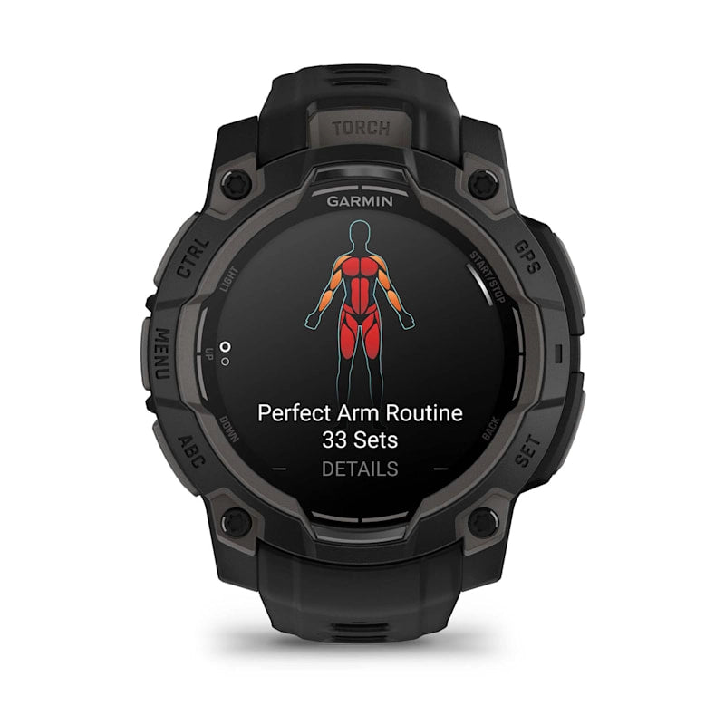 Garmin Instinct® 3 (45mm AMOLED): Rugged GPS Smartwatch