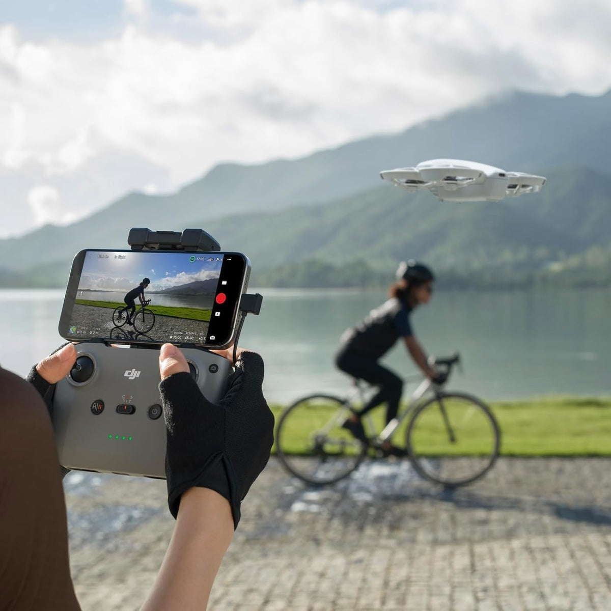 DJI Neo Fly More Pack, Mini Drone with 4K UHD Camera for Adults, 135g Drone That Follows You, Take Off from Hand, AI Target Tracking, QuickShots, with RC-N3 and 3 Batteries