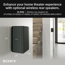 Sony SA-RS3S Wireless Rear Speakers set for HT-A7000/A5000/A3000