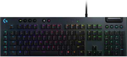 Logitech G815 Lightsync Rgb Mechanical Gaming Keyboard – Gl Tactile - Carbon - Us Int'L - Usb