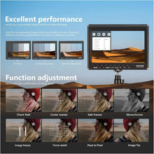 Neewer F100, 7-inch 1280x800 IPS Screen Camera Field Monitor with 1 Mini HDMI, BMPCC AV Cable for FPV, 16 10 or Adjustable Display Ratio for Sony Canon Nikon Olympus (Battery NOT included) | F100