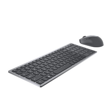 Dell KM7120W Multi-Device Bluetooth & Wireless Keyboard and Mouse Qwerty -Titan Gray (Arabic-English)