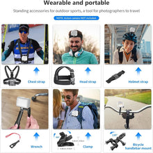 NEEWER 50 In 1 Action 5 Camera Accessory Kit, Compatible with GoPro Hero 13, 12, 11, DJI OSMO 4, 3, 2, Insta360 X4, X3 with GP-10 Action Camera Pole Mount | 10085441