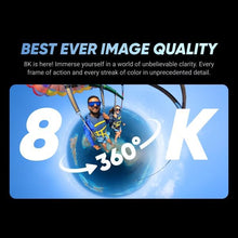 Insta360 X4 Waterproof 8K 360 Action Camera Kit | Live Stream, AI Editing, 72MP 360 Photo, 4K Wide-Angle Video Camera | Includes Selfie Stick, Lens Cap, & 256 GB Micro SD Card