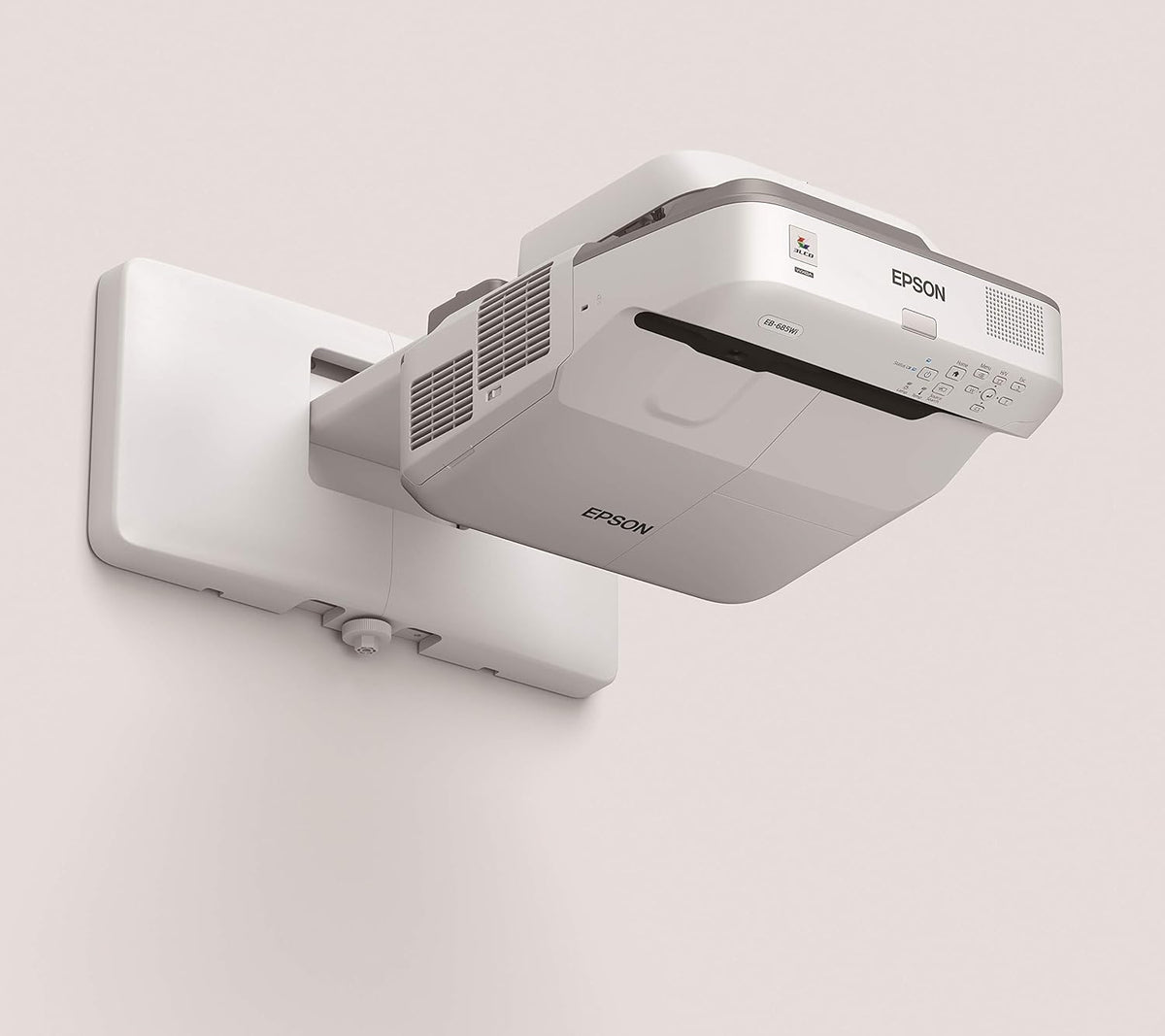 Epson EB-685W - 3LCD projector - 3500 lumens (white) - 3500 lumens (colour) - WXGA (1280 x 800) - 16:10-720p - LAN