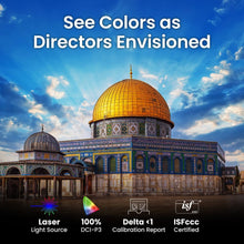 BenQ W5800 4K HDR Laser Home Theater Projector | 2600lm | 100% DCI-P3 & 100% Rec.709 | Factory Calibration Delta E <1 | 2D Lens Shift | 1.6x Zoom | Motorized Lens | Support HDR10+, HDR10, HLG