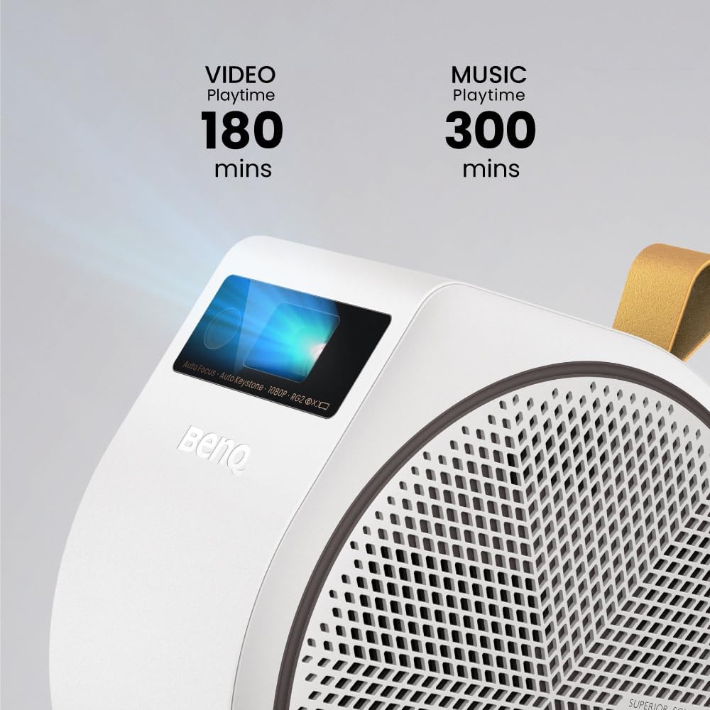 BenQ GV31 Smart Projector 1080p Full HD LED| Rotatable Ceiling Projection