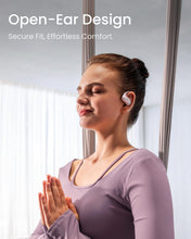 SHOKZ OpenFit Air Open-Ear Headphones, True Wireless Bluetooth Earphones with Microphone, Earbuds with Air Earhook, Fast Charging, 28h Playtime, IP54 Waterproof for Workout - White