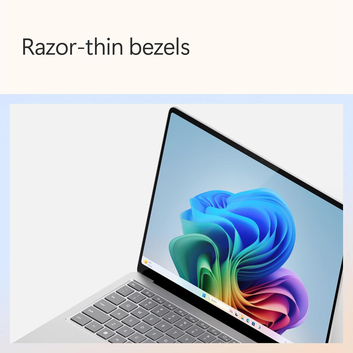 Microsoft Surface Laptop (7th Edition – 2024), Copilot+PC, 13.8" Touch Upto 120Hz Display, Snapdragon X Elite, Qualcomm Hexagon with 45 TOPS NPU, Qualcomm Adreno GPU, 16GB RAM, 512GB SSD, Platinum
