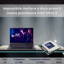 Acer Predator Helios Neo 16 AI Pc Gaming, Notebook Gaming Ultra 9 275HX, 32GB RAM DDR5, SSD 1TB PCIe, Display 16