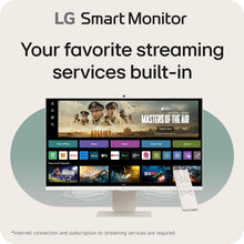 LG 32SR85U-W 32-inch MyView 4K UHD, IPS Display, webOS Smart Monitor, ThinQ Home, USB Type-C 90W PD, Built-in FHD Webcam & Speaker, HDR 10, AirPlay 2, Screen Share, Bluetooth, White