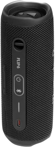 JBL Flip 6 Portable IP67 Waterproof Speaker with Bold JBL Original Pro Sound, 2-Way Speaker, Powerful Sound and Deep Bass, 12 Hours Battery, Safe USB-C Charging Protection - Black, JBLFLIP6BLK