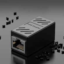 2-Pack RJ45 Female-to-Female Ethernet Coupler -Support Cat6/Cat6a/Cat5e LAN Extender Joiner Adapter, High-Speed Internet Network Cable Extension for WiFi Router, LAN, USB Switch, Powerline Connector