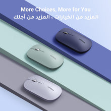 UGREEN Wireless Mouse, Slim Mouse Silent Mice Noiseless for Laptop with 2.4G USB Adapter Ultrafast Scrolling Portable Mice 4 Adjustable DPI Compatible with PC HP Lenovo ASUS Dell Smart TV-Black