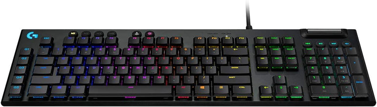 Logitech G815 Lightsync Rgb Mechanical Gaming Keyboard – Gl Tactile - Carbon - Us Int'L - Usb