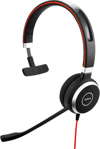 Jabra Evolve 40 Ms Professional Wired Headset, Mono – Telephone Headset For Greater Productivity, Superior Sound Calls And Music, 3.5mm Jack/Usb Connection, All-Day Comfort Design, Optimized