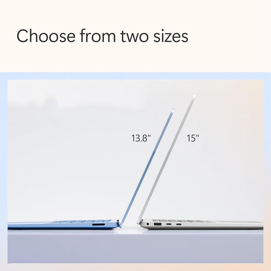 Microsoft Surface Laptop (7th Edition – 2024), Copilot+PC, 15" Touch Upto 120Hz Display, Snapdragon X Elite, Qualcomm Hexagon