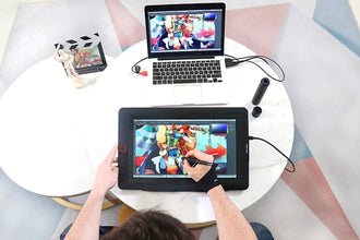 XP-PEN Artist15.6 Pro 15.6 Inch Drawing Pen Display Graphics Monitor Full-Laminated Technology Drawing Monitor with Tilt Function and Red Dial (8192 Levels Pen Pressure, 120% sRGB)