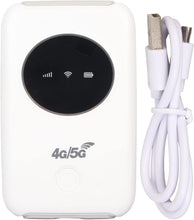 Airshi Mobile Hotspot, Portable Unlocked Mobile WiFi Router 4G LTE Router Built in 3200MAh Battery & Sim Card Slot, Up to 300Mbps Download Speed & Up to 10 WiFi Connect Devices