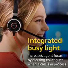 Jabra Evolve 40 Ms Professional Wired Headset, Mono – Telephone Headset For Greater Productivity, Superior Sound Calls And Music, 3.5mm Jack/Usb Connection, All-Day Comfort Design, Optimized